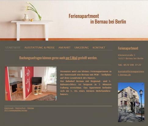 Ferienapartment in Bernau