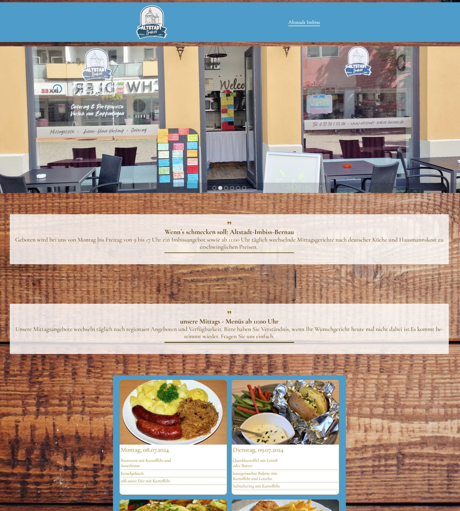 Altstadt - Imbiss Bernau